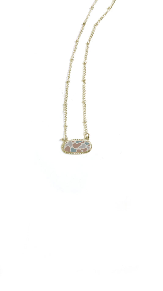 Camo Necklace